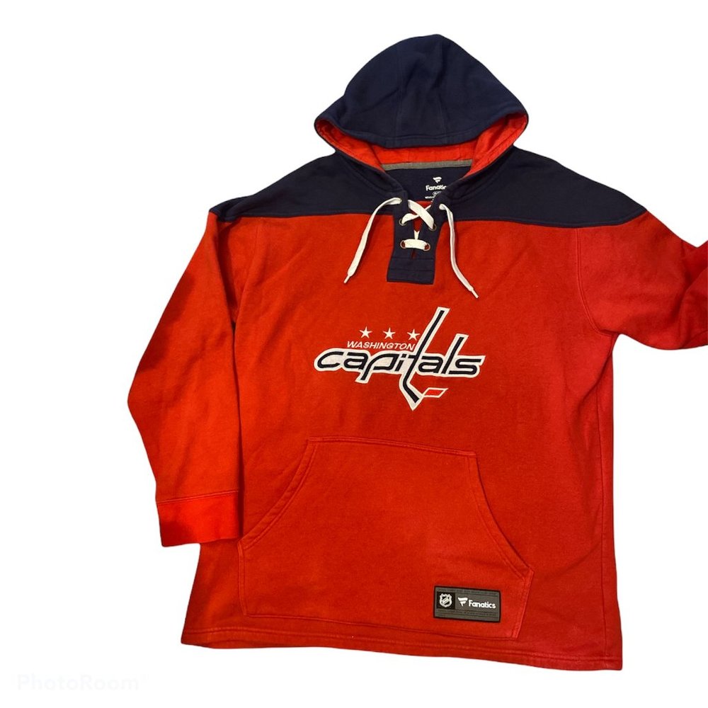 Fanatics Red and Black Hoodie